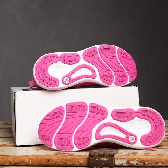Lululemon Pink Chargefeel Mid Women's Workout Shoe SOLD OUT - Picture 2 of 7